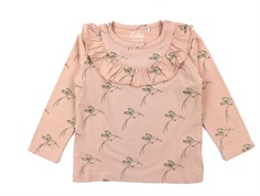 Petit by Sofie Schnoor t-shirt light rose fugleprint